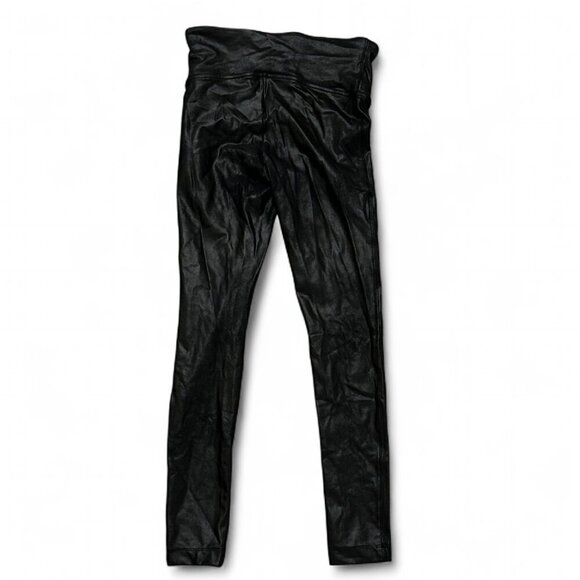 Spanx Faux Leather Leggings for Women, Size S - Black - Picture 3 of 5